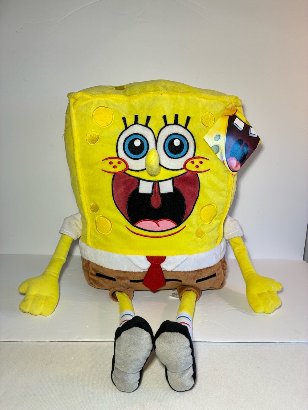 SpongeBob SquarePants Plush Pillow 2013 Jay Franco Nickelodeon NEW With Tags